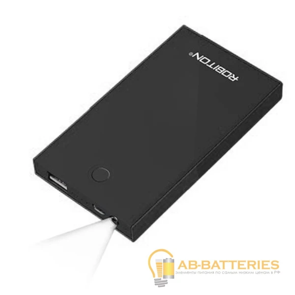 Зарядное устройство ROBITON POWER BANK LP8.6-K Soft Touch черный BL1 (1/48)