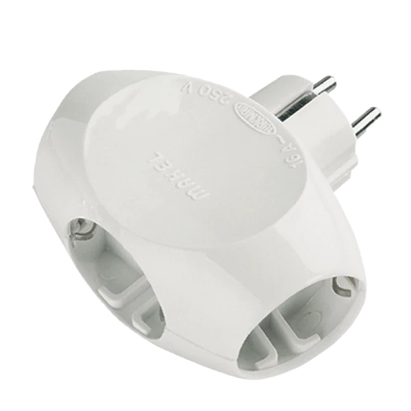 Разветвитель Makel 3р.С/З 16A 10015 (1/20)