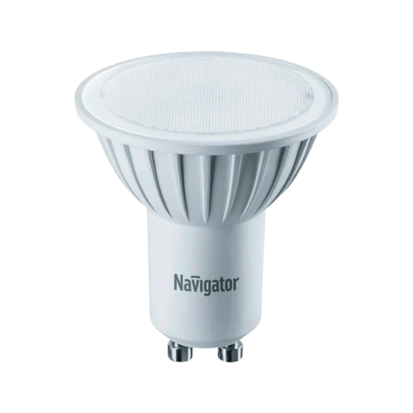 Лампа светодиодная Navigator PAR16 GU10 1.6W 3000К 230V софит прозрачная