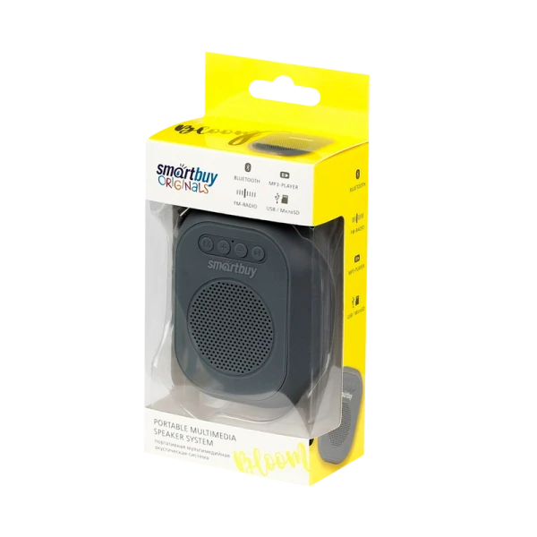 Портативная колонка Smartbuy BLOOM bluetooth 5.0 черный (1/30)