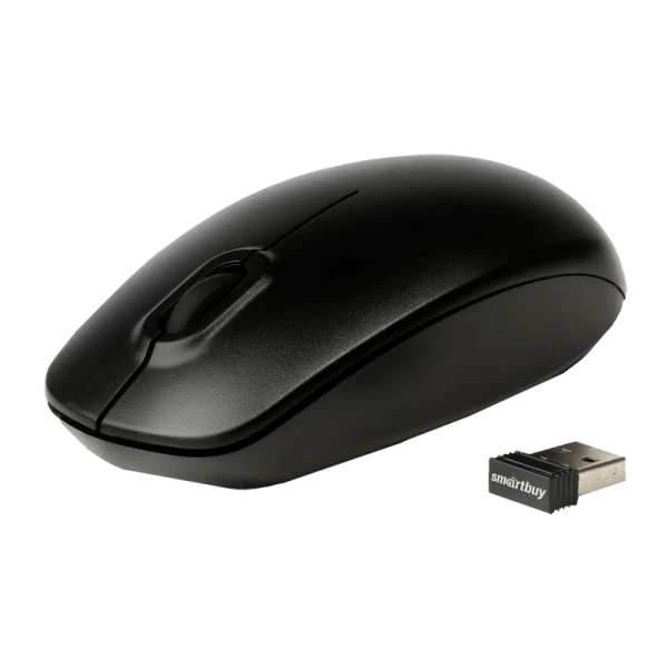 Мышь беспроводная Smartbuy 300AG ONE классическая USB черный (1/100)