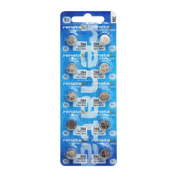 Батарейка Renata 394 (SR936SW) BL10 Silver Oxide 1.55V (10/100)