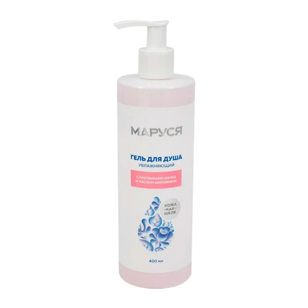 MARUSSIA N гель д\душа шелк и масло шиповника 400мл-9