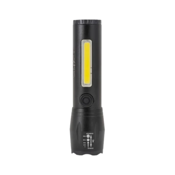 Фонарь светодиодный Старт LHE 517-C1 COB от аккумулятора USB 3 режима черный
