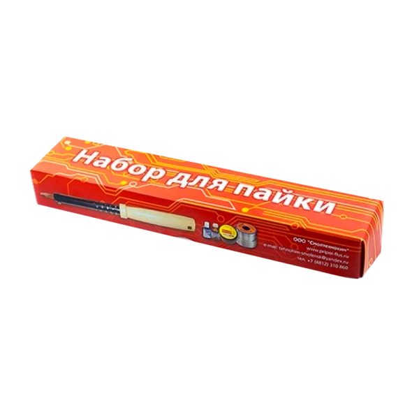 Набор для пайки с паяльником Технохим