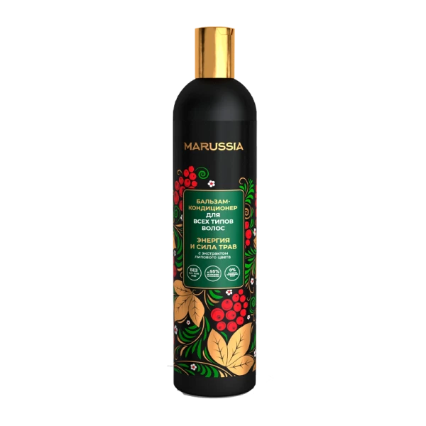 MARUSSIA Бальзам-кондиц. для всех типов волос с экстрактом липового цвета и луговых трав&nbsp;&nbsp;400 мл