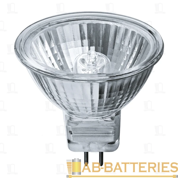 Лампа галогенная Navigator JCDR GU5.3 50W 3000К 12V софит прозрачная (1/10/200)