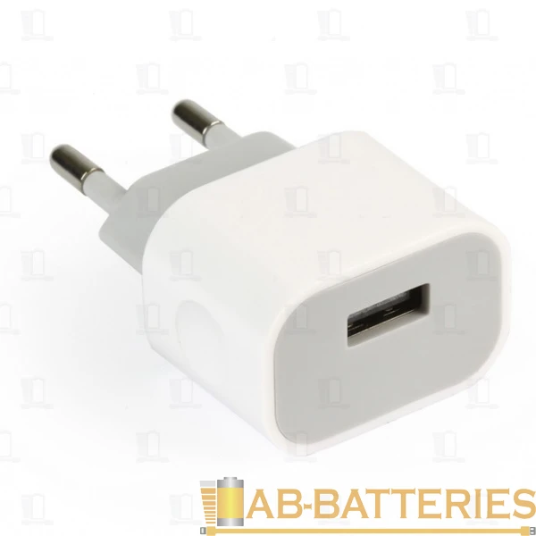 Сетевое З/У Smartbuy NITRO 1USB 1.0A белый (1/50)