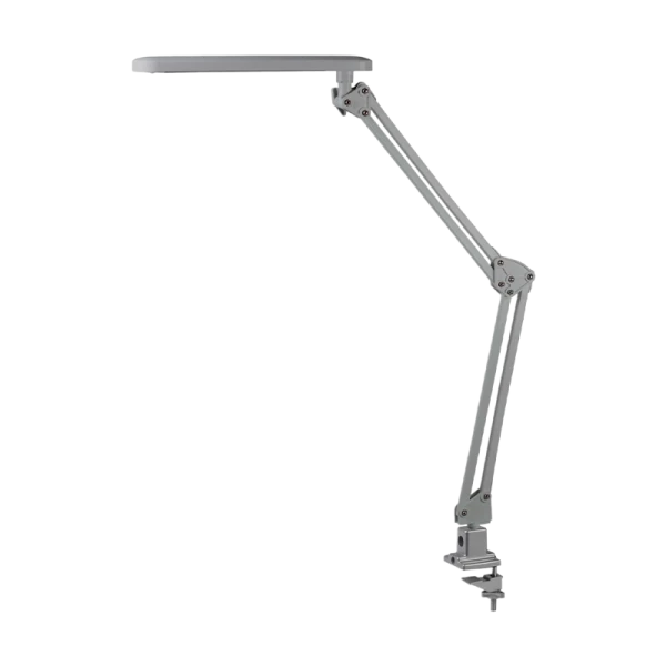 Светильник настольный ЭРА NLED-441 7W 220V 20LED струбцина серебряный (1/8)