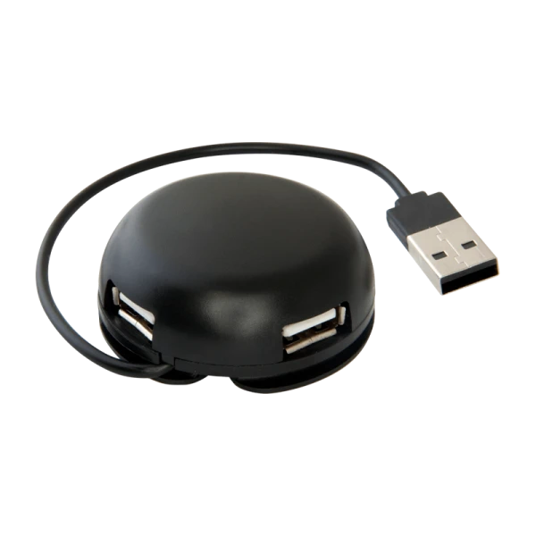 USB-Хаб Defender Quadro Light 4USB черный (1/100)