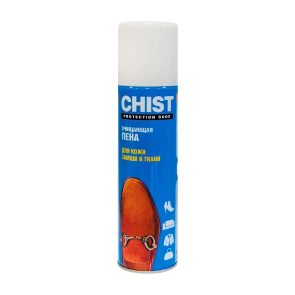 Пена CHIST для чистки кожаных изделий в 150мл (аэр.) (24)