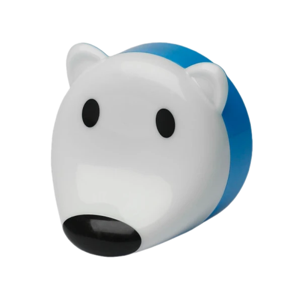 Ночник ЭРА NN-603 1LED 0.5W 220V в розетку с фотосенсором белый (1/42)