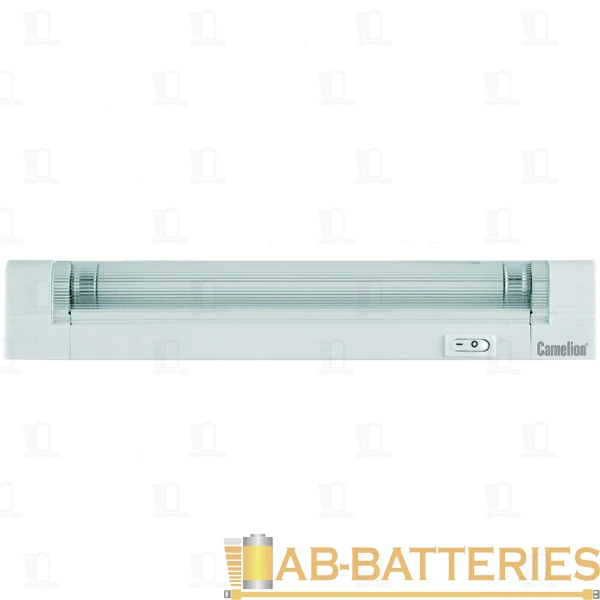 Светильник люминесцентный Camelion WL-2001 21W 220V 1LED T5 накладной с выключателем белый (1/20)
