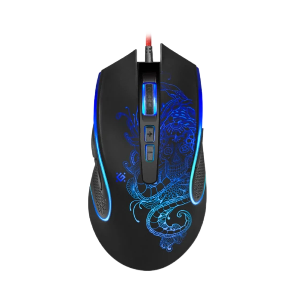 Мышь проводная Defender GM-640L Venom игровая USB черный (1/40)