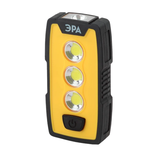 Фонарь туристический ЭРА RB-802 Практик 6W COB от батареек IP65 желтый