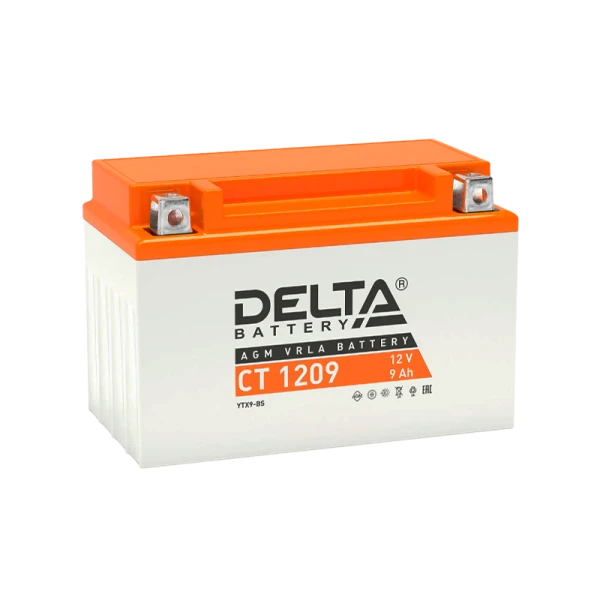 Аккумулятор для мототехники Delta CT 1209 (1/8)