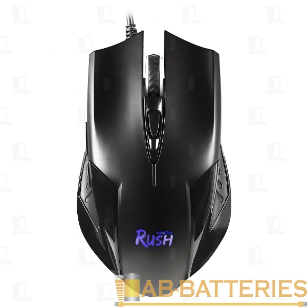 Мышь проводная Smartbuy 726G RUSH Winning игровая USB с ковриком черный (1/40)