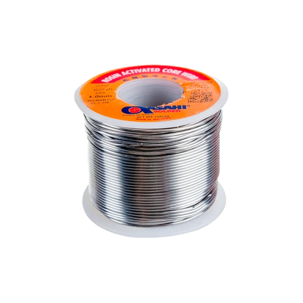 Припой Asahi Sn60/Pb40 1.0мм*1м 250г с флюсом