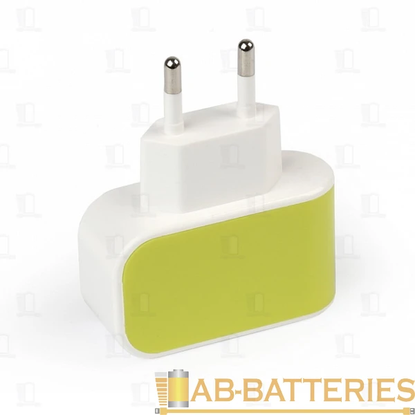 Сетевое З/У Smartbuy Color Charge 1USB 2.0A желтый (1/100)