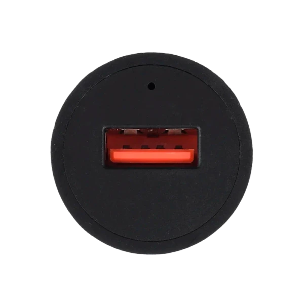 *Автомобильное З/У GoPower GPQC11-1U 1USB 18W черный (1/100)