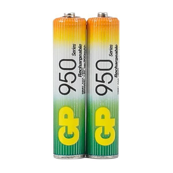 Аккумулятор бытовой GP HR03 AAA BL2 NI-MH 950mAh в пластиковой упаковке (2/20/200)