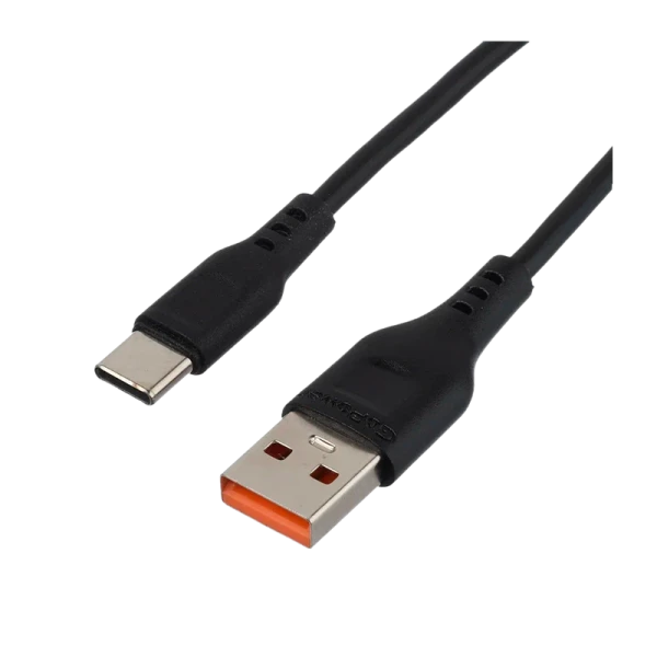 *Кабель GoPower GP01T-2M USB (m)-Type-C (m) 2.0м 2.4A черный (1/200/800) 