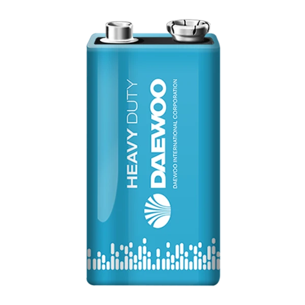 Батарейка Daewoo Крона 6F22 BL1 Heavy Duty 9V (1/12/144)