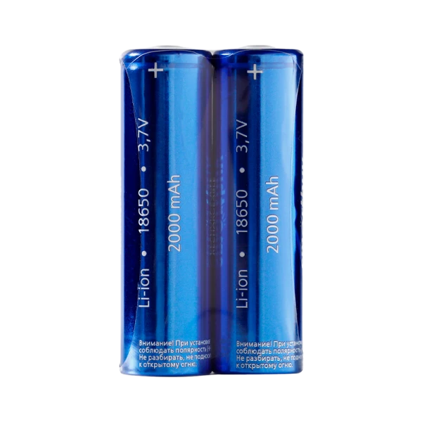 Аккумулятор Li-ion Smartbuy 18650 Shrink 2 2000mAh без защиты (2/50/400)
