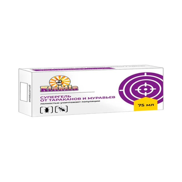 КИНКИЛА Гель от тараканов в тубе 75 мл