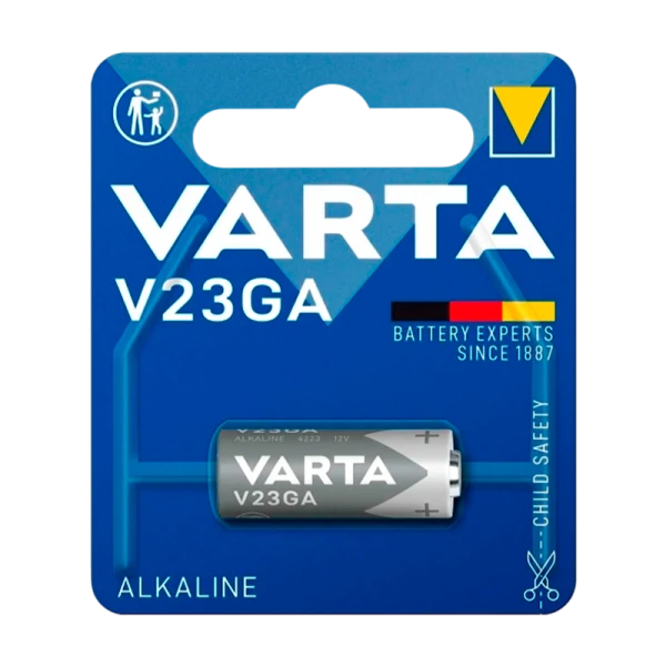 Батарейка Varta ELECTRONICS LR23/V23GA/A23/MN21 BL1 Alkaline 12V (4223) (1/10/100)