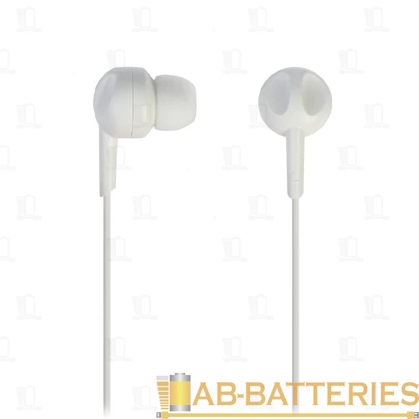Наушники внутриканальные Smartbuy ACTION белый (1/240)