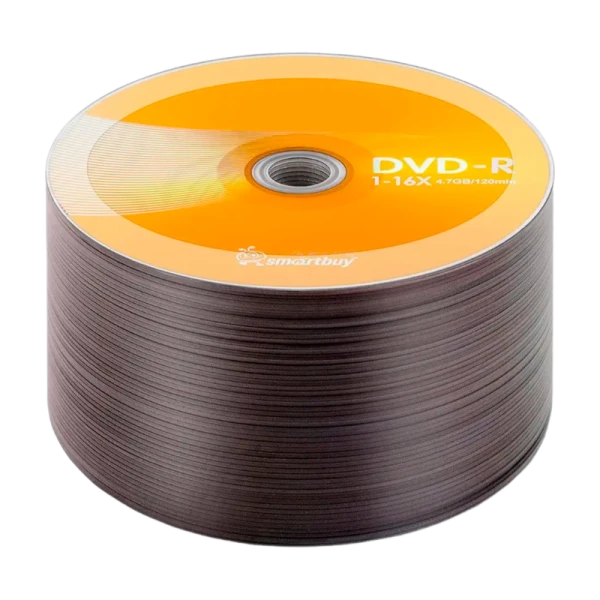 Диск DVD-R Smartbuy 4.7GB 16x Shrink 50 (50/600)