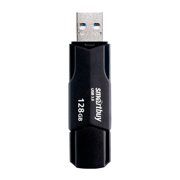 Флеш-накопитель Smartbuy Clue 128GB USB3.1 пластик черный
