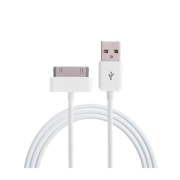 Кабель Gembird USB (m)-Apple 30pin (m) 1.0м силикон белый