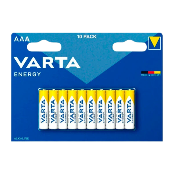 Батарейка Varta ENERGY LR03 AAA BL10 Alkaline 1.5V (4103) (10/200)