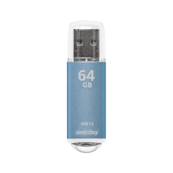 Флеш-накопитель Smartbuy V-Cut 64GB USB3.0 пластик синий