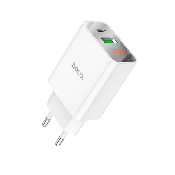 Сетевое З/У Borofone BA79A 3USB/Type-C 3.0A 20W QC3.0 белый (1/35/140)