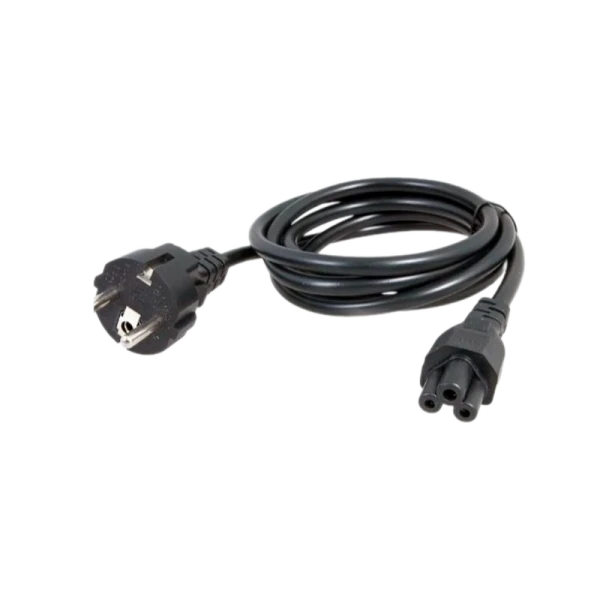 Кабель питания ENERGY POWER С5 (757) евровилка-C5 (m) 1.5м ПВХ черный (1/300)