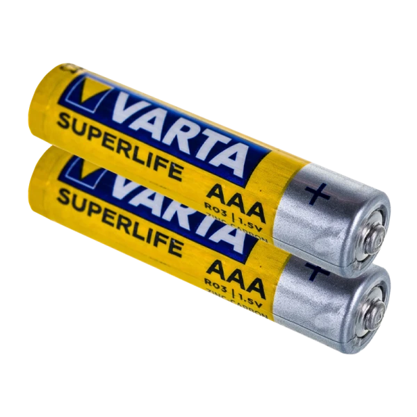 Батарейка Varta SUPERLIFE R03 AAA Shrink 2 Heavy Duty 1.5V (2003) (2/60/1200)