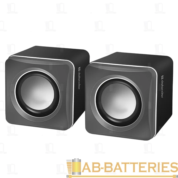 Колонки 2.0 Defender SPK 33 5W Jack 3.5mm серый (1/50)