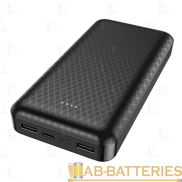Внешний аккумулятор Borofone BJ3A 20000mAh 2.0A 2USB/Type-C черный (1/20)