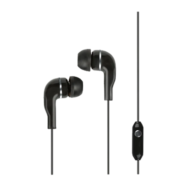 Наушники внутриканальные Smartbuy S4 с микр. черный в пакете (1/100)