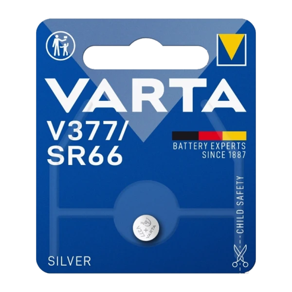 Батарейка Varta 377 (SR626SW) BL1 Silver Oxide 1.55V (1/10/100)
