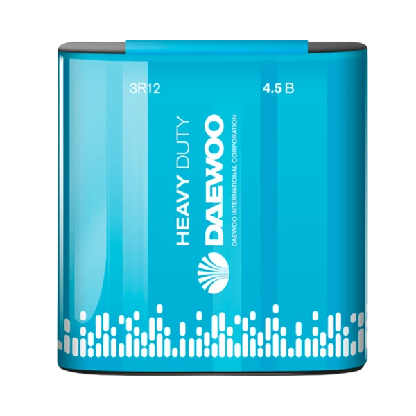 Батарейка Daewoo 3R12 Shrink 1 Heavy Duty 4.5V (1/10/240)