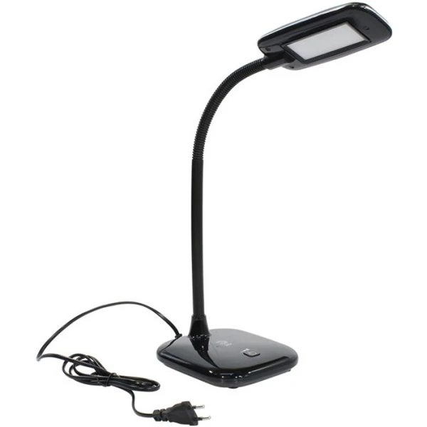 Светильник настольный ЭРА NLED-451 5W 220V 25LED на основании сенс. 3 ур.ярк. черный (1/12)