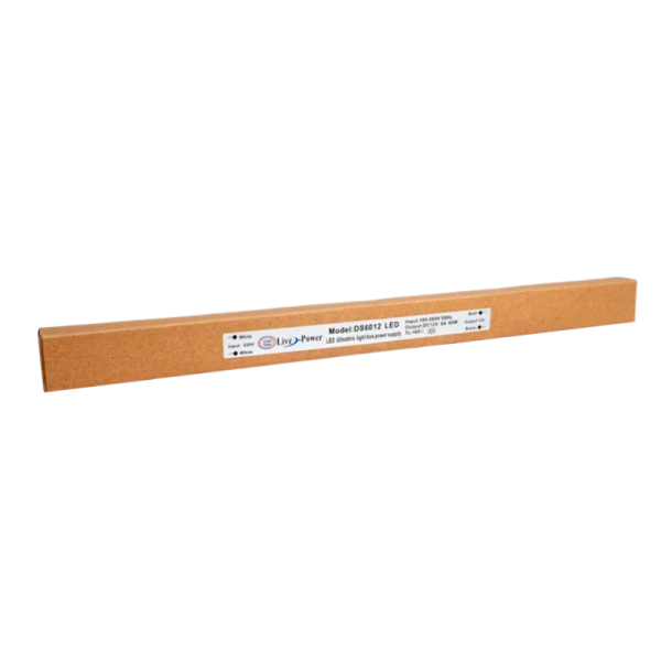 Блок питания Live Power DS6012LED 5.0A 12V 60W для светодиодной ленты IP20 (1/100)