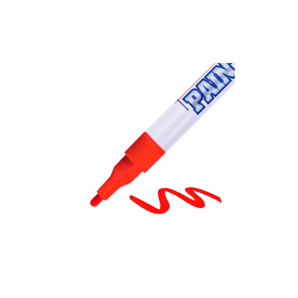 Маркер промышленный MunHwa SLIM 2.0мм нитрокраска красный