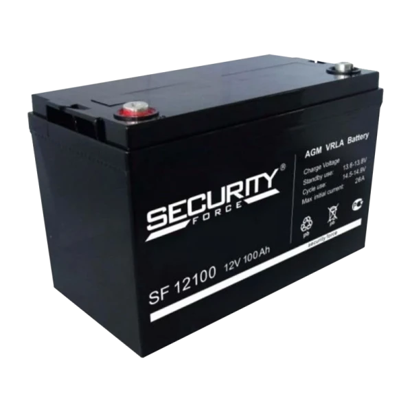 Аккумулятор свинцово-кислотный Security Force SF 12100 12V 100Ah