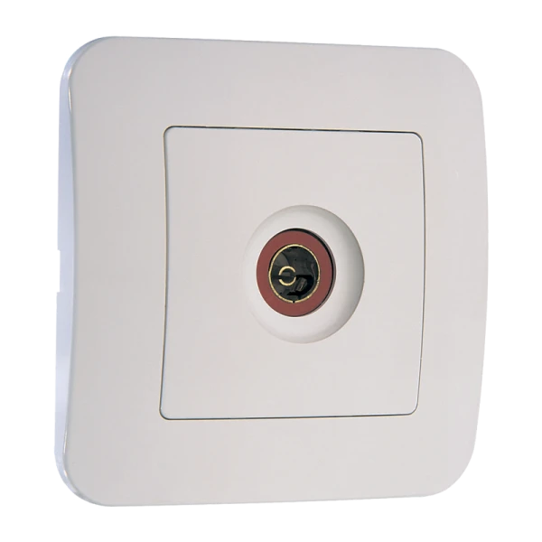 Розетка TV Makel Lillium Natural 1гн. белый 55007_Makel (1/12)