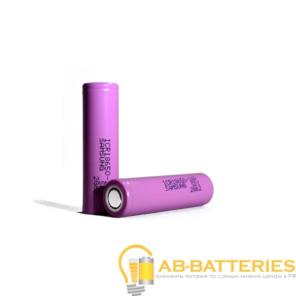 Аккумулятор Li-ion Samsung 18650 bulk 2600mAh с защитой (2/200)